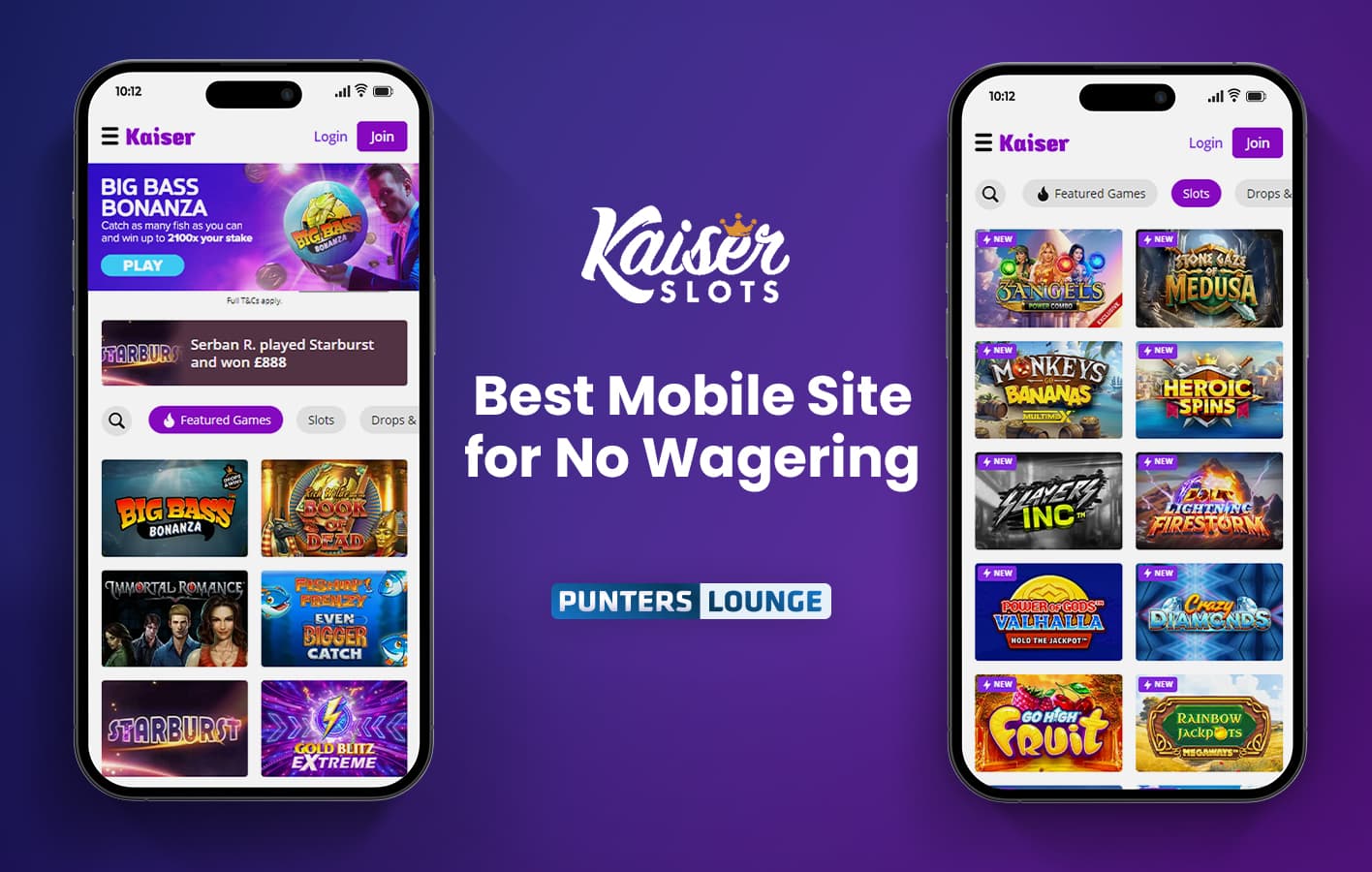 Kaiser Slots Mobile Slot Sites Desktop Image
