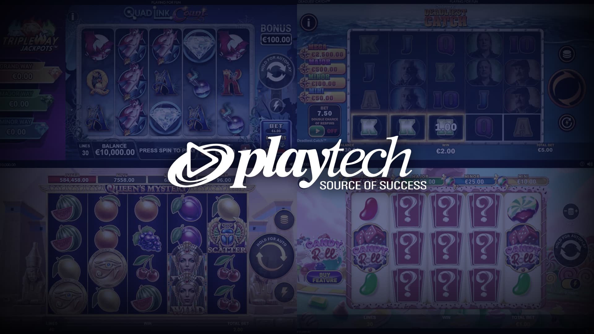 Best Playtech slots desktop image