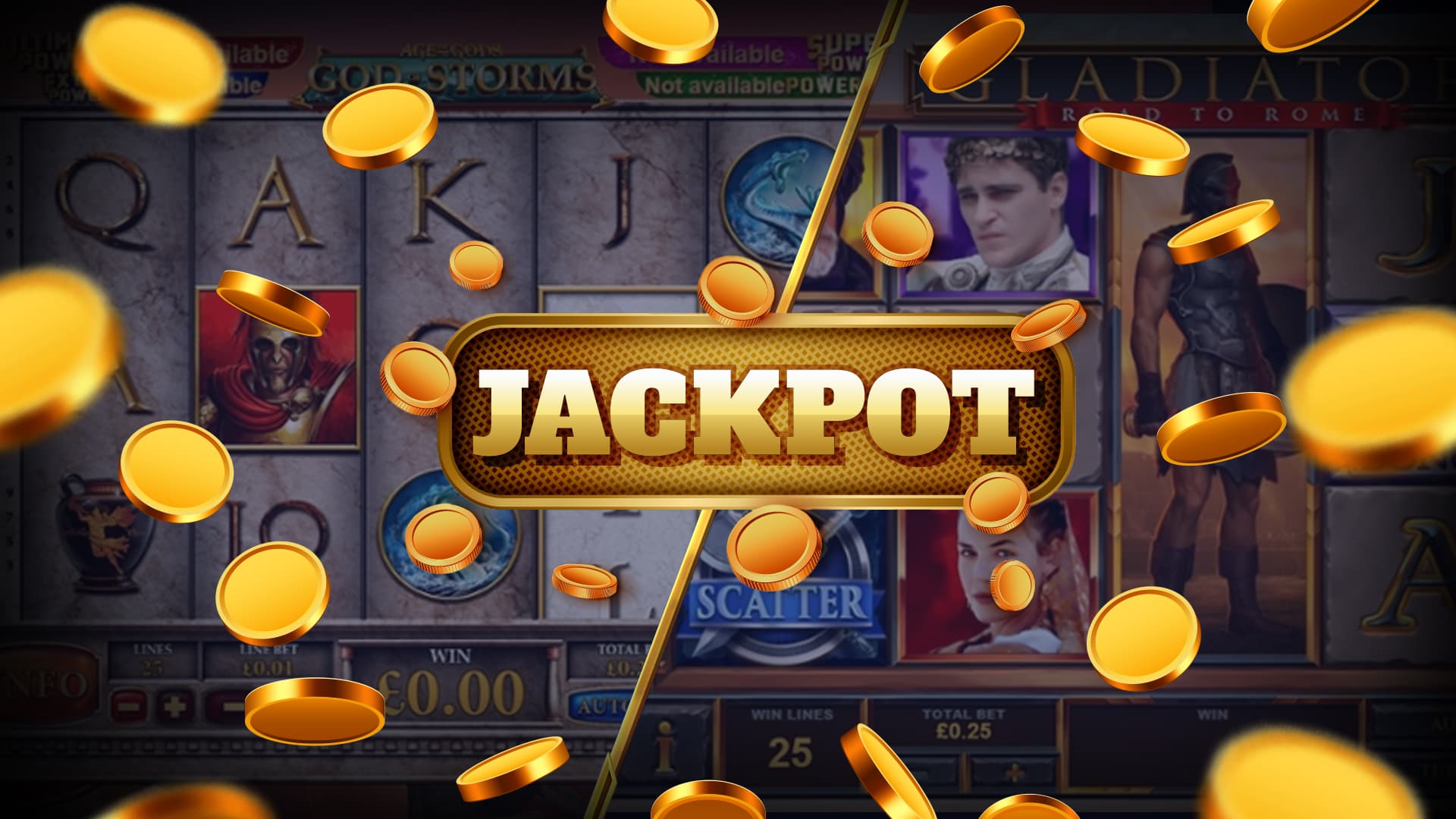 Playtech progressive jackpots desktop image